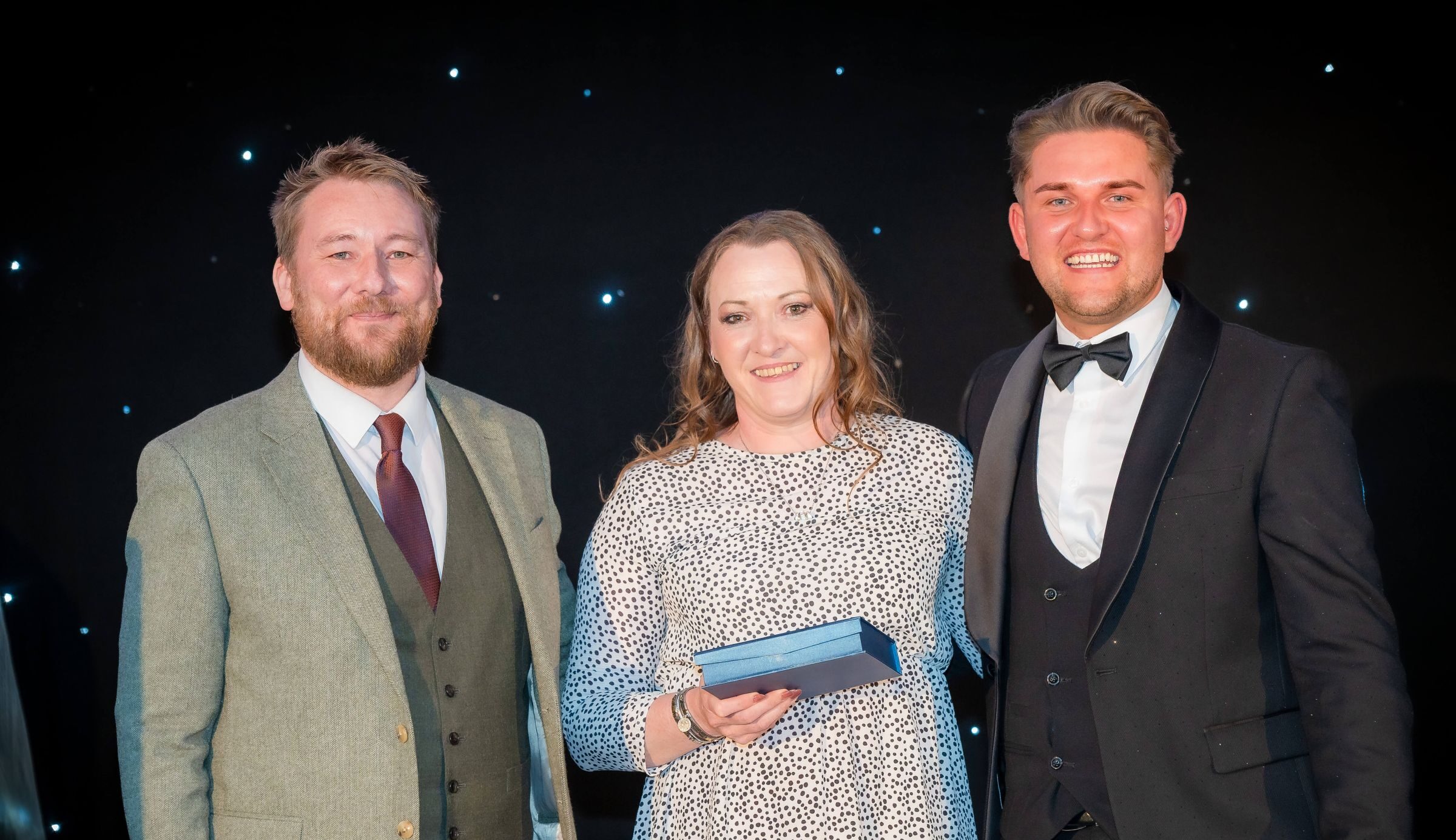 Jessica Harris receiving the Central Support Champion Award at the Wilderness Way Awards 2026